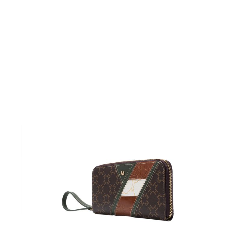 Billetera matilde correa oliva Primario Borboletras