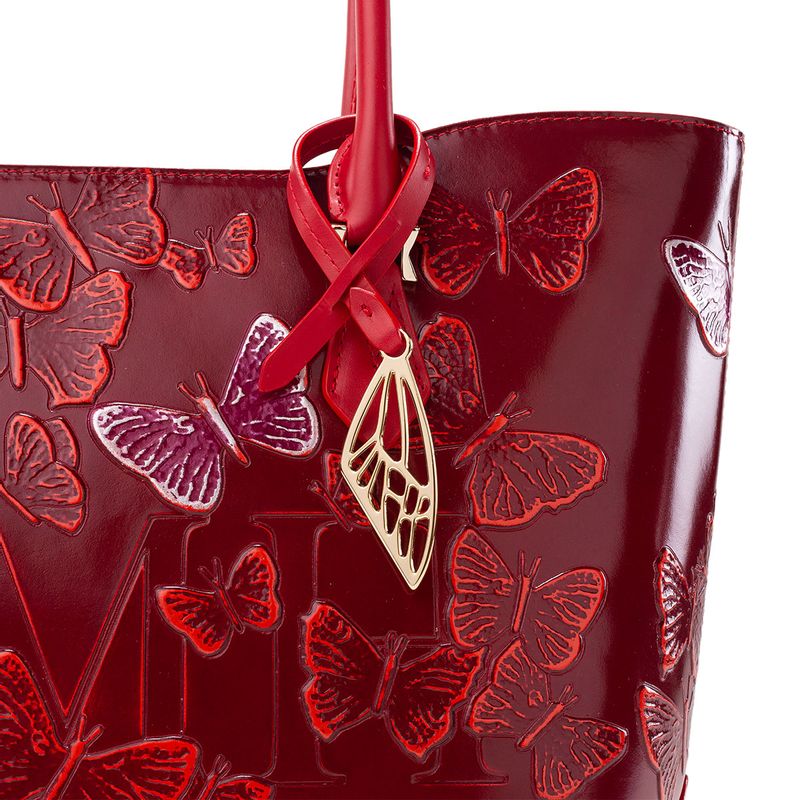 Tote alas mediano cayena Mariposas