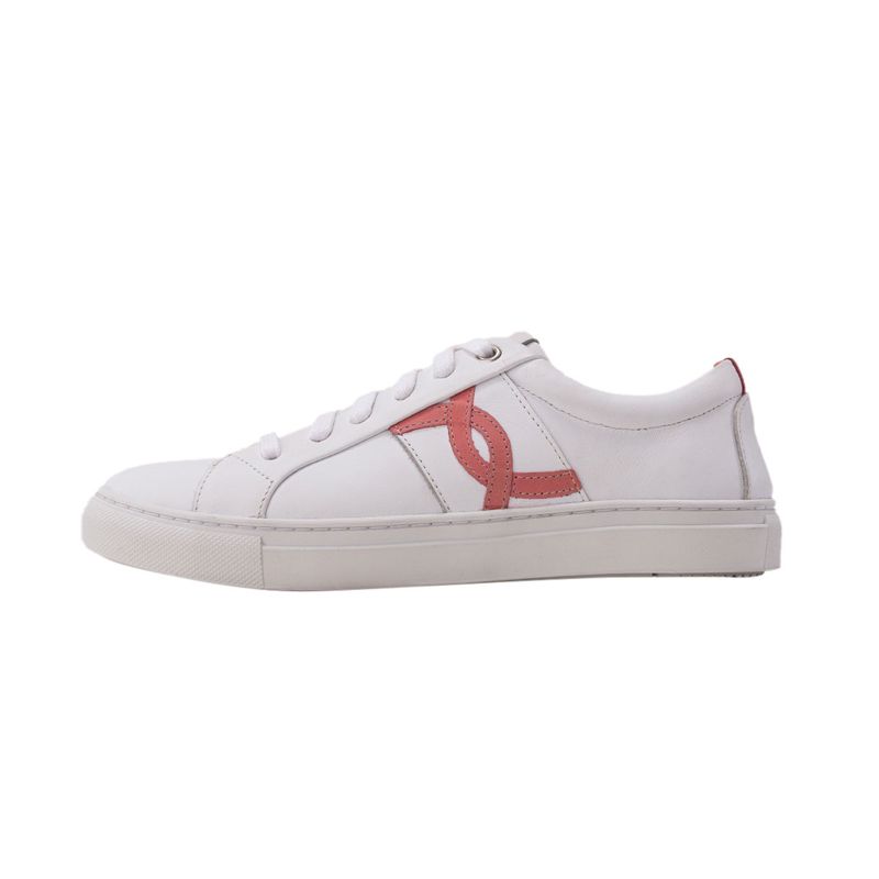 Tenis emblema m blanco rose MH Mocs