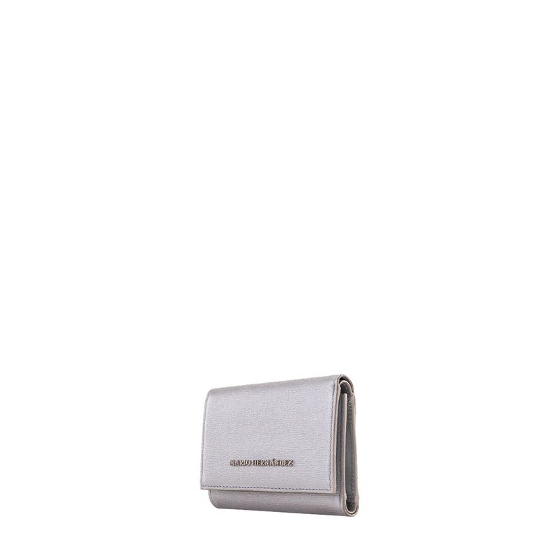 Billetera florencia plateado Alas Croma