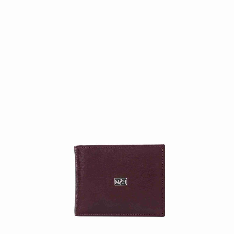 Billetera con visor borgoña Millenium