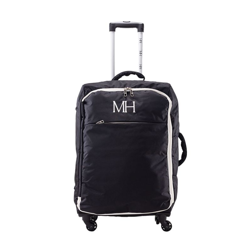 Maleta 24 negro blanco MH Aire