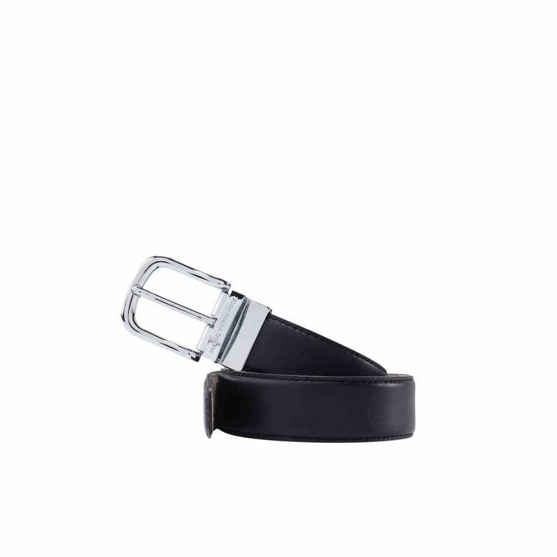 Cinturon formal guillermo negro Cinturon hombre