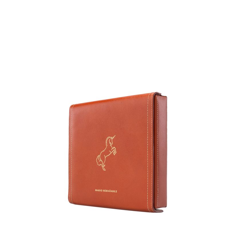 Estuche juego de domino caoba fundaciòn