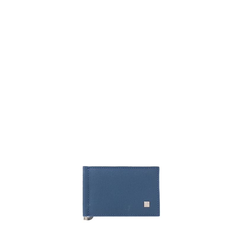 Billetera portabilletes slim cobalto Roble