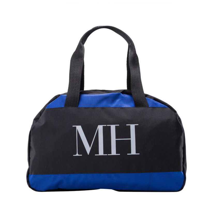 Maleta deportiva Mario Hernández Negro Azul Hakim