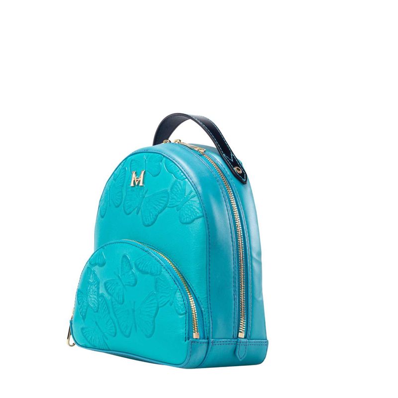 Morral mini aqua Mariposas