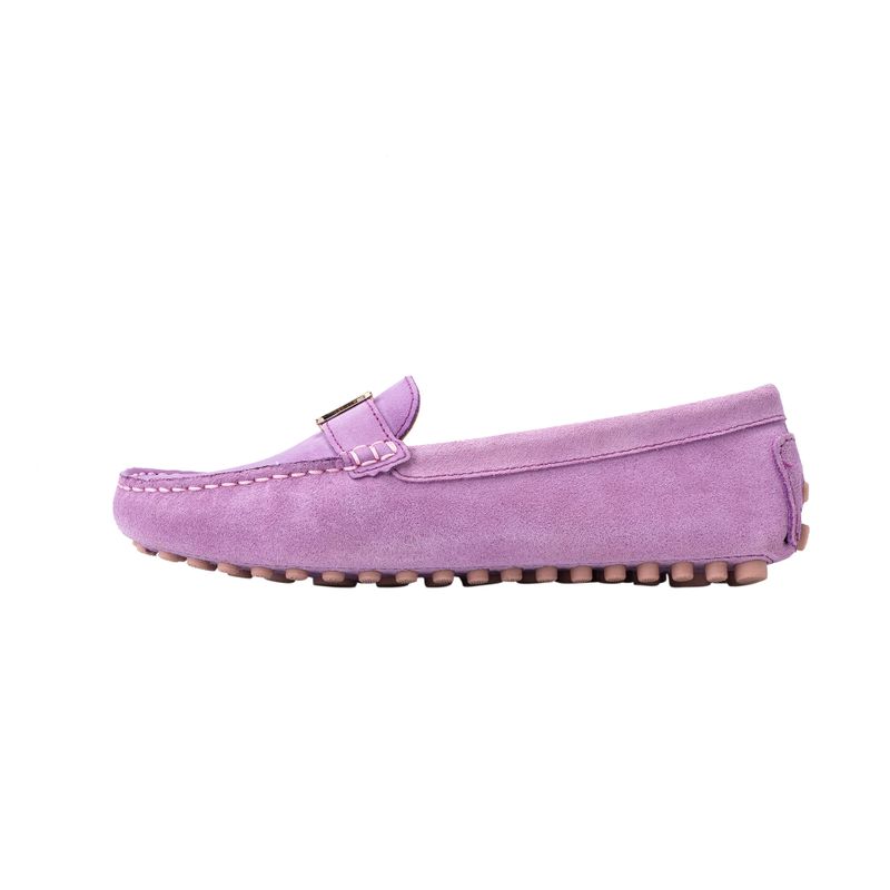 Mocasin driver andina lila gamuza mh mocs