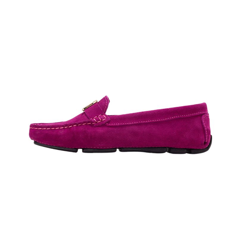 Mocasín driver andina lt fucsia gamuza MH Mocs