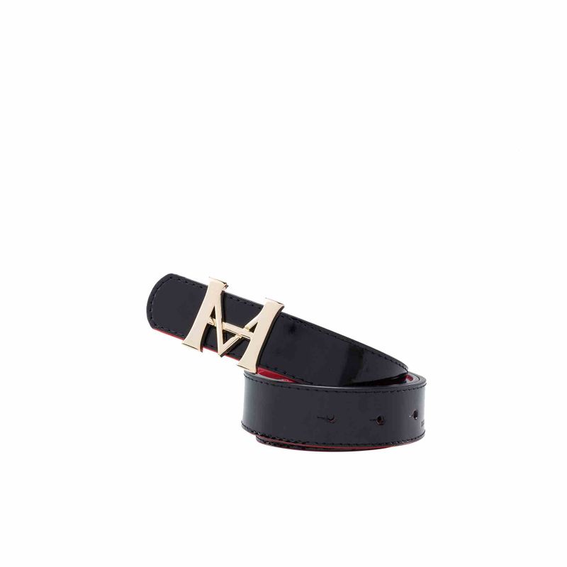 Cinturon mujer kit monograma doble faz 3 cm mia martina