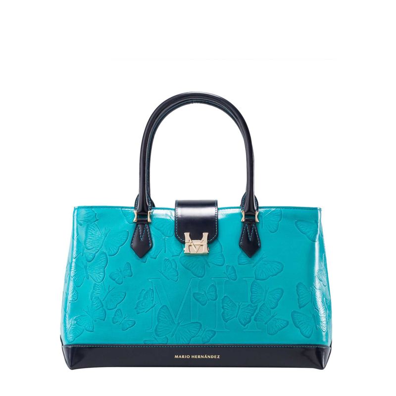 Tote carlota aqua Mariposas