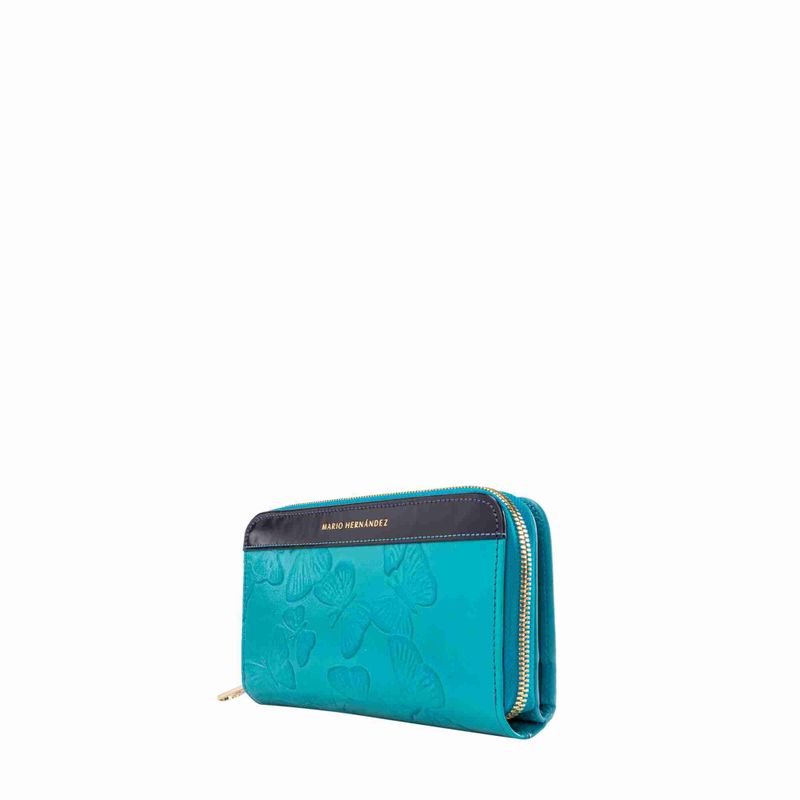 Billetera maka aqua Mariposas