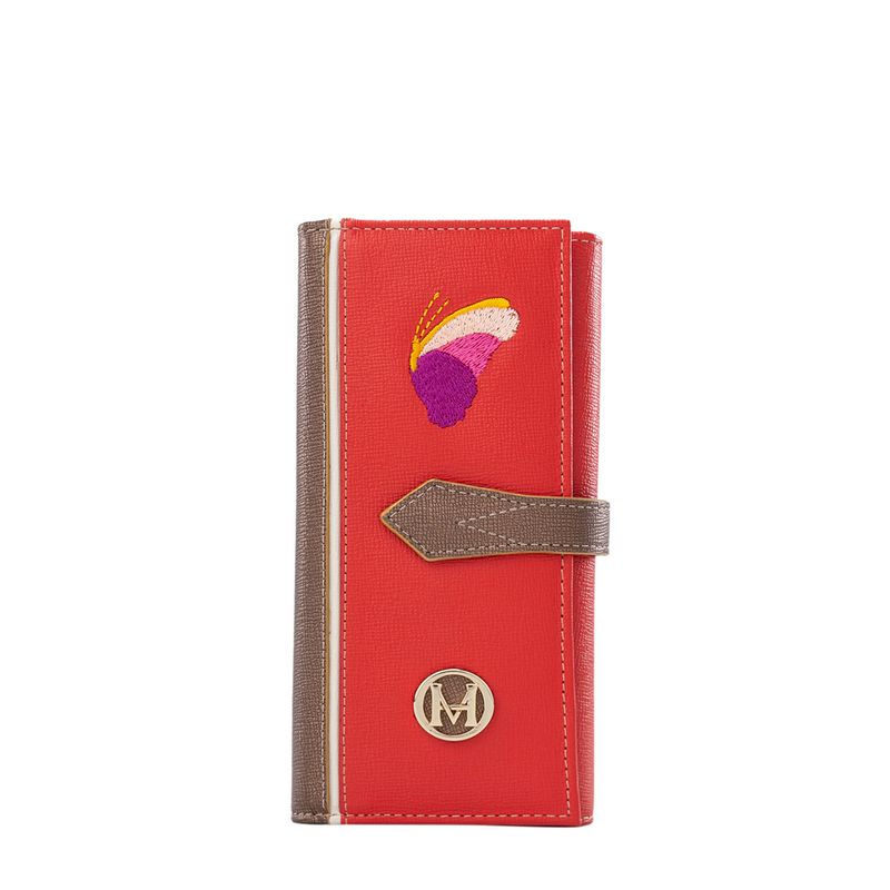 Billetera poly mariposas azafran Pandora