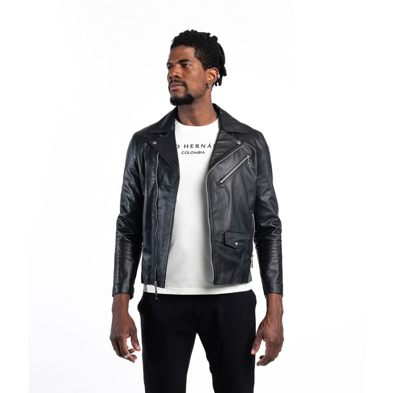 Chaqueta biker cairo negro portugal