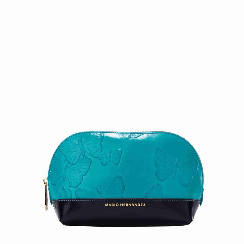 Cosmetiquero mediano aqua Mariposas