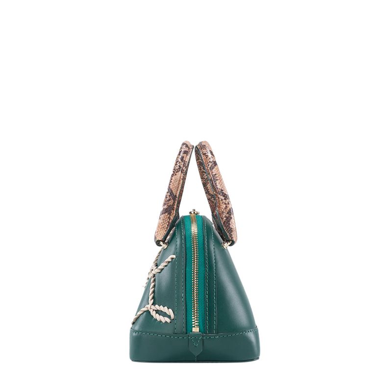 Bolso de mano olivia mini esmeralda Hera