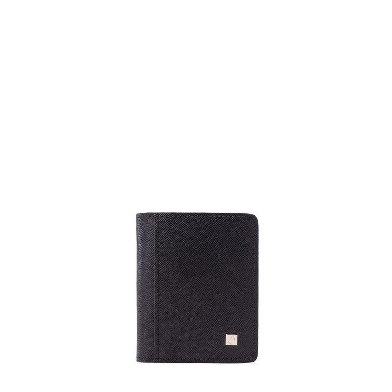 Billetera pequeña vertical nero rosso Roble