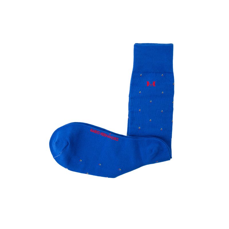 Medias rombos denim largas mh socks