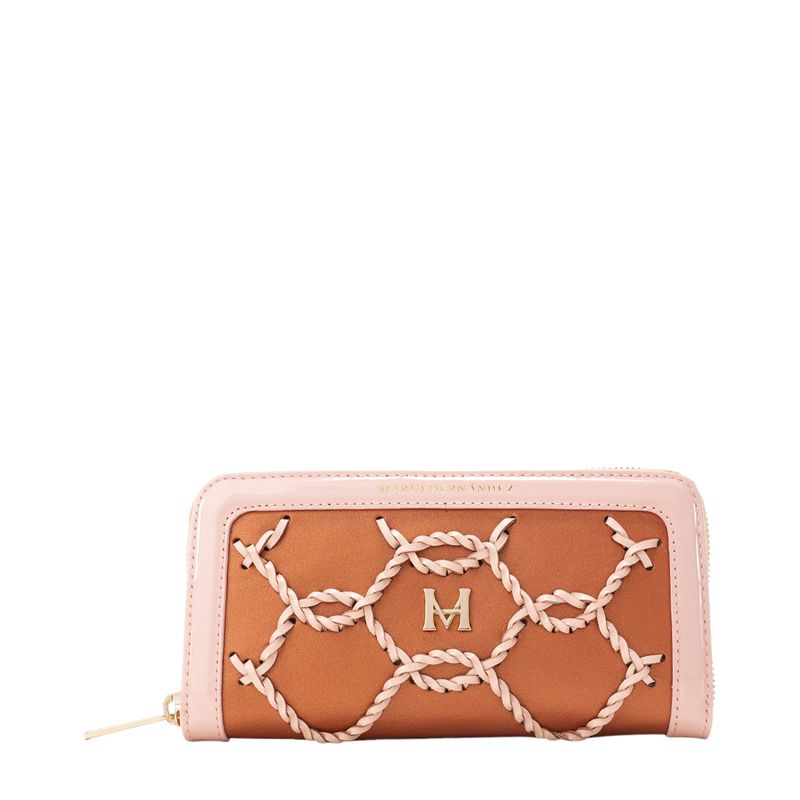 Billetera marcia oro rosado Hera