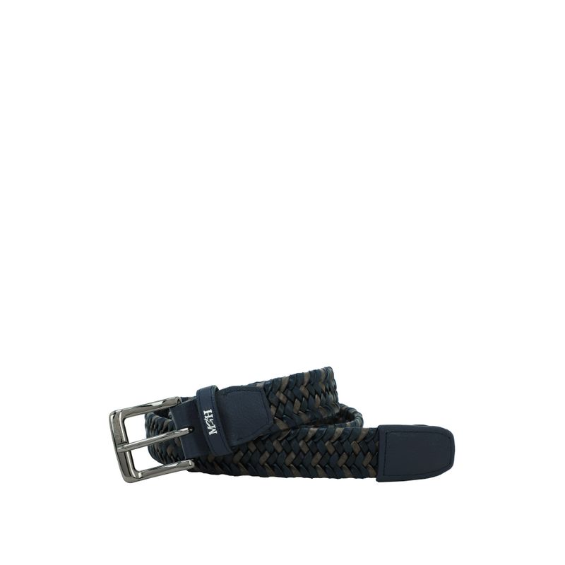 Cinturòn trenzado poseidon orion negro trecciato