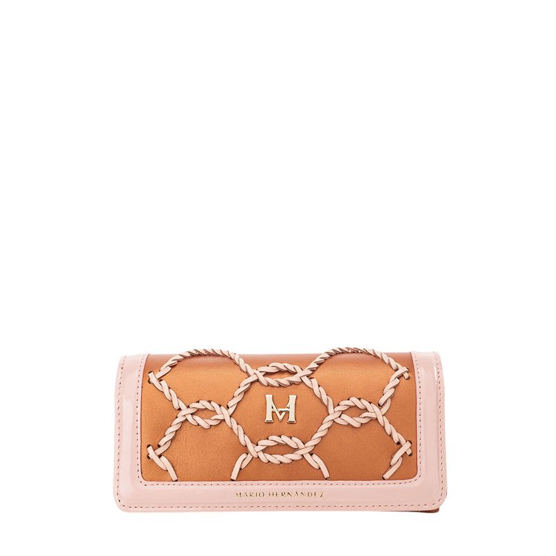 Billetera francisca oro rosado Hera