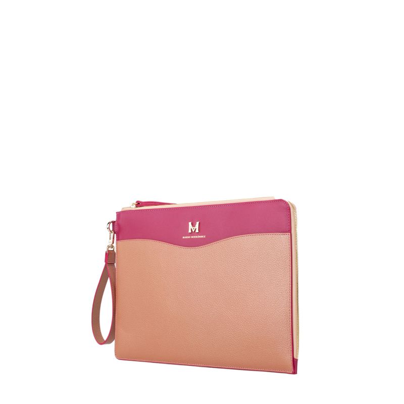 Estuche funda porta tablet 12.9" oro rosado cerezo elemental