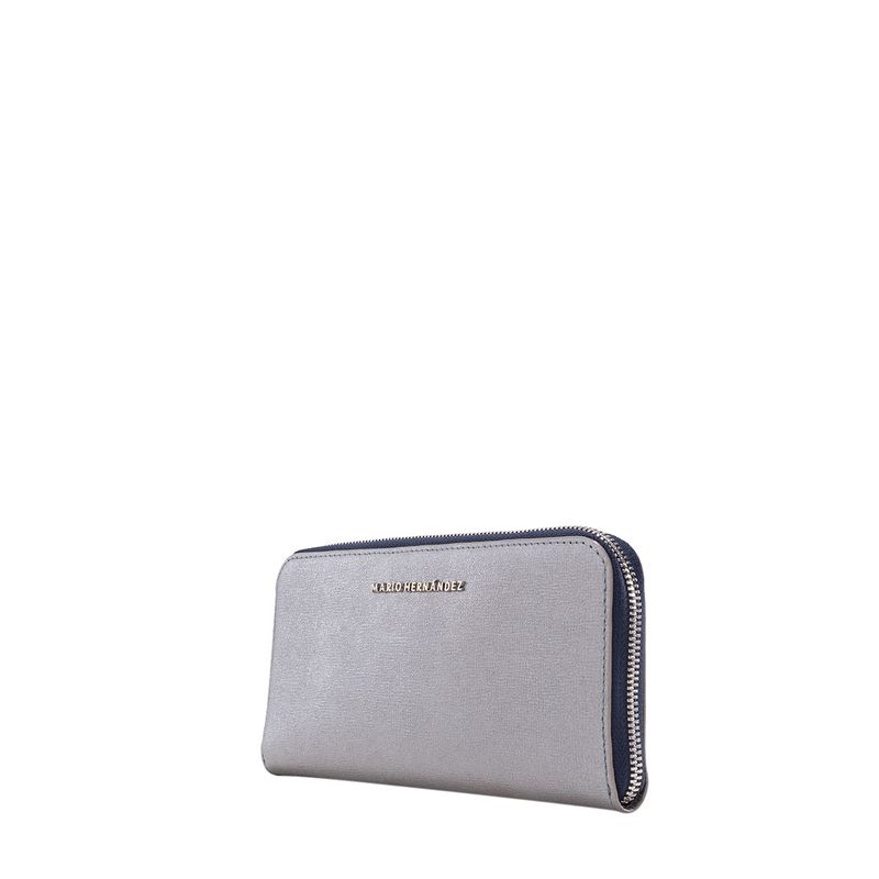 Billetera marcia plateado Alas Croma