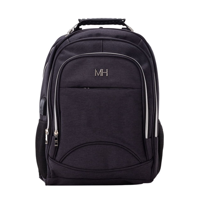 Morral 3 cremalleras handy gris indianapolis