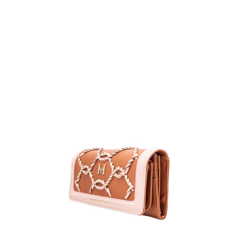 Billetera francisca oro rosado Hera