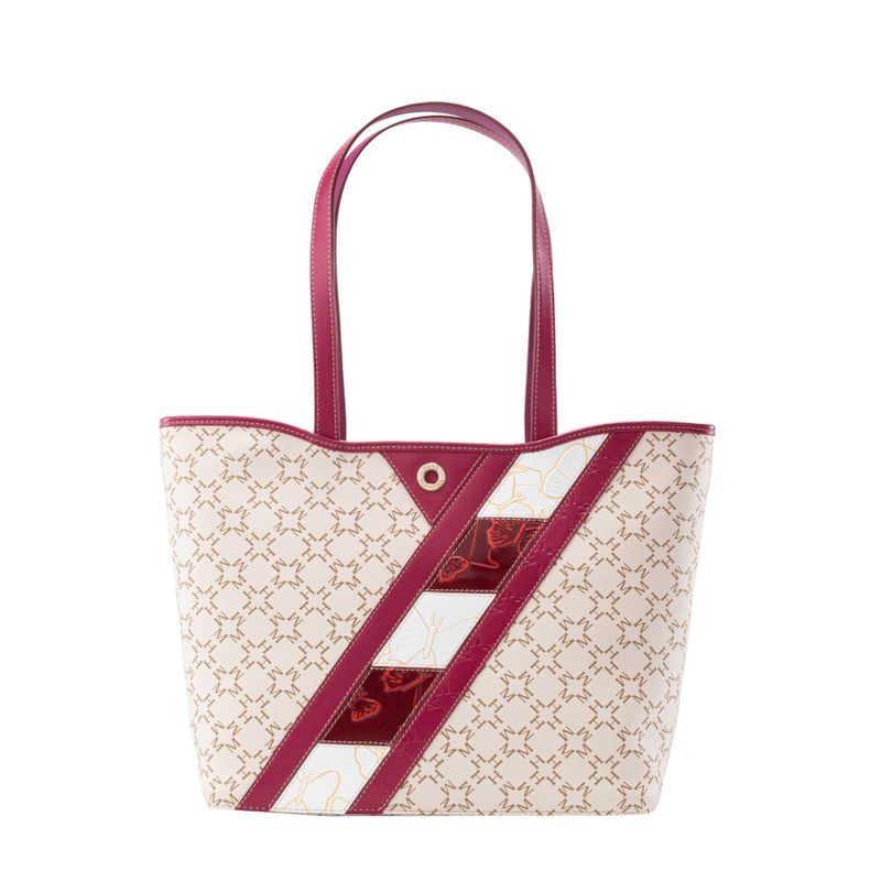 Tote alas mediano crema Primario Borboletras