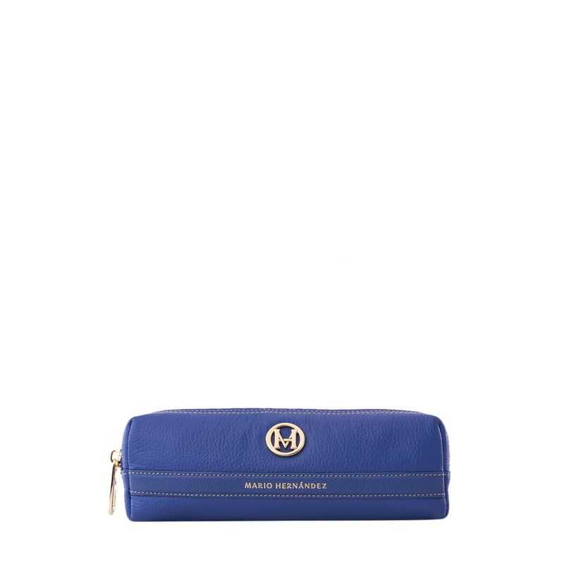 Estuche cartuchera amazonas azul naval abrazable