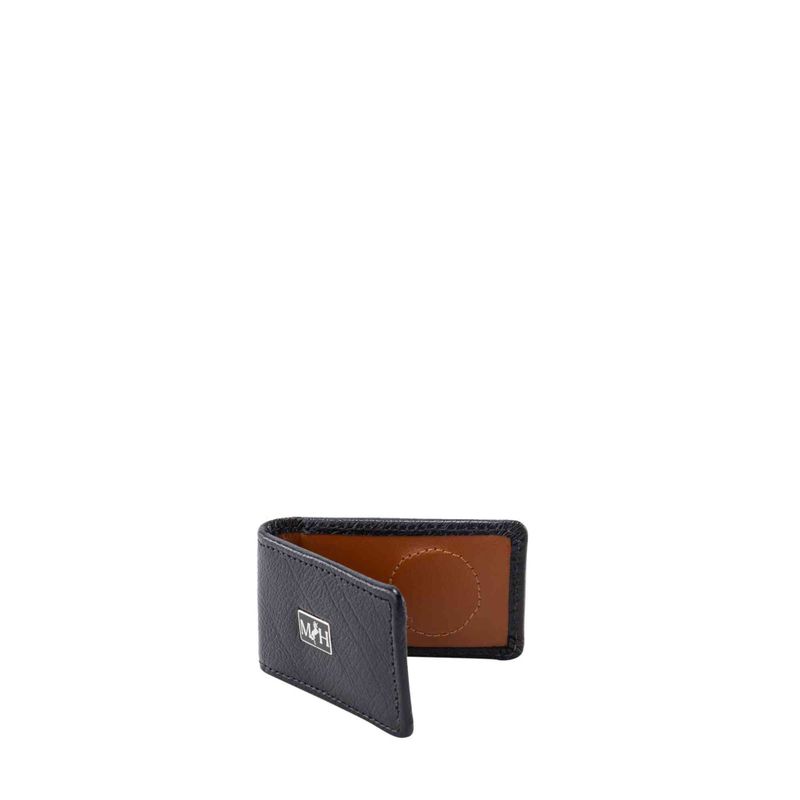 Billetera clip portabilletes negro caramelo Millenium