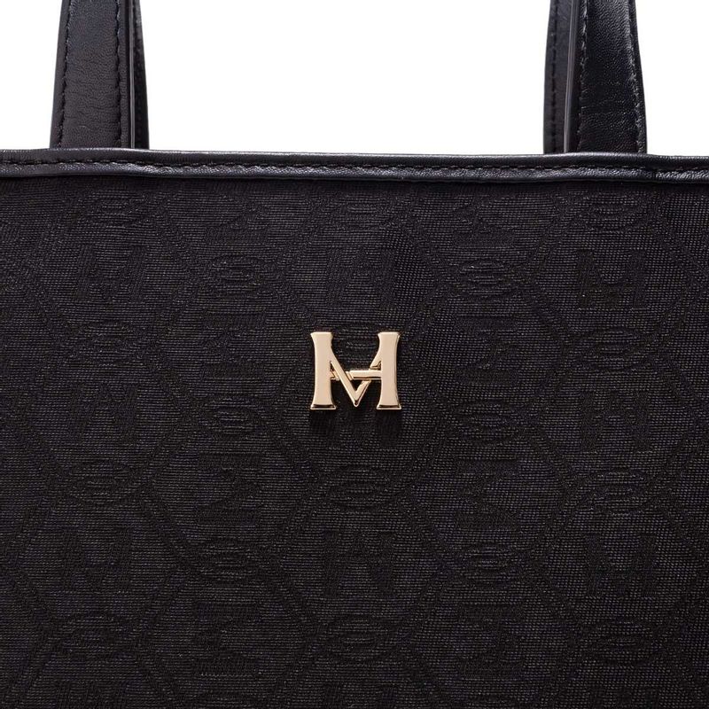 Tote pequeño negro Navarra