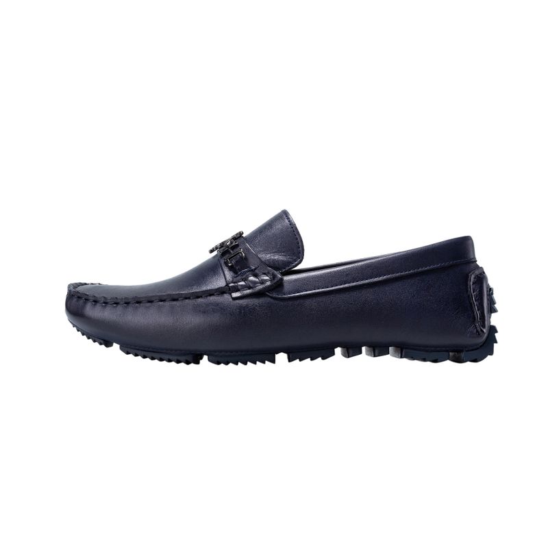 Mocasin driver leon azul profundo mh mocs