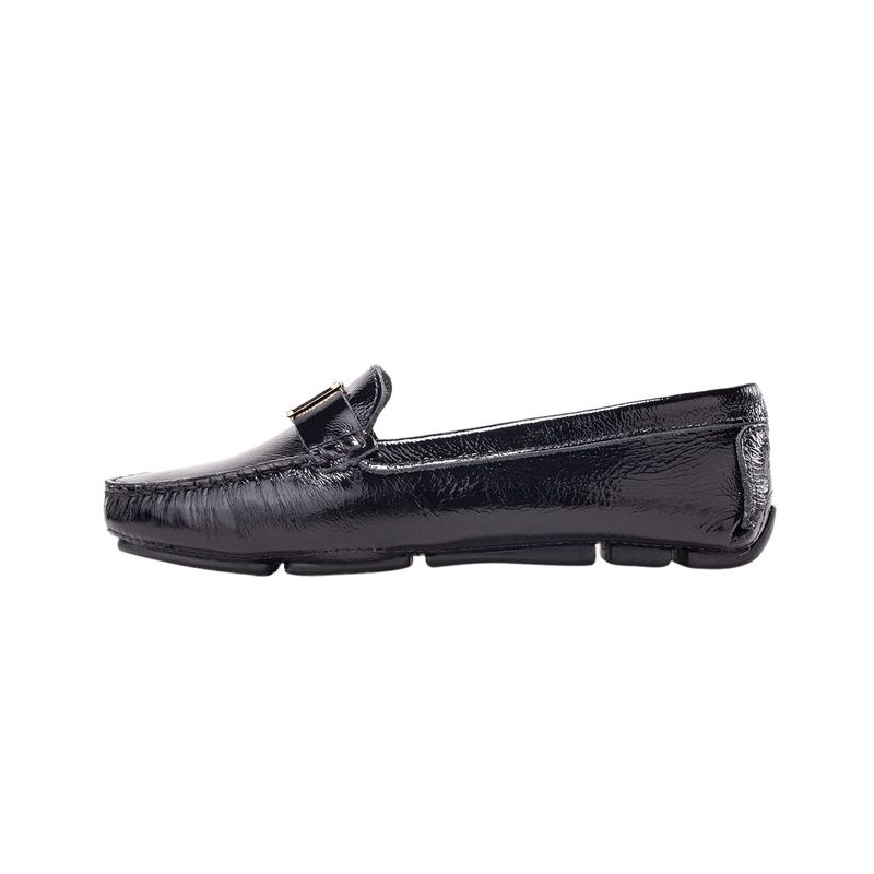 Mocasín driver andina lt negro charol MH Mocs