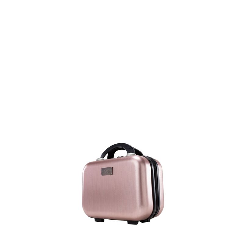 Neceser armado rosa metálico Imperial