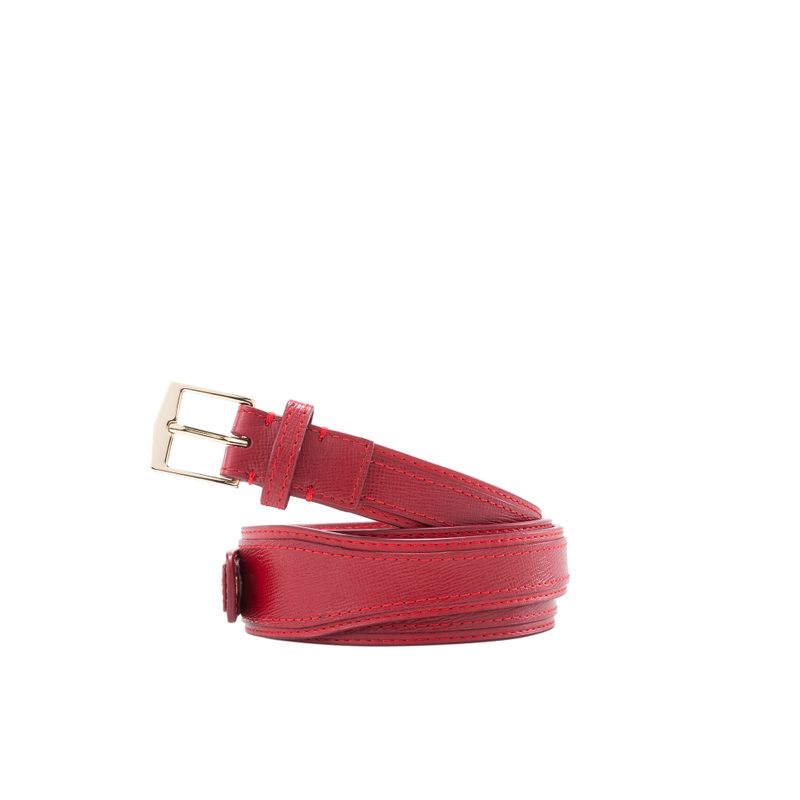 Cinturon mujer formal alas rojo cayena