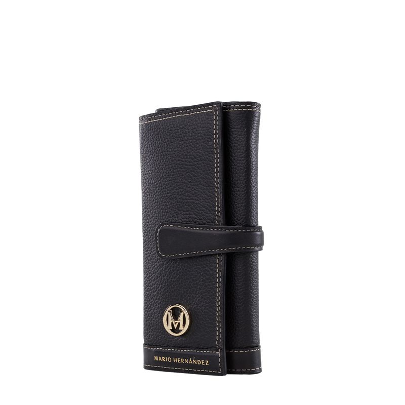 Billetera poly negro abrazable