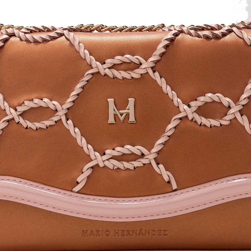 Manos libres baguette minca oro rosado Hera