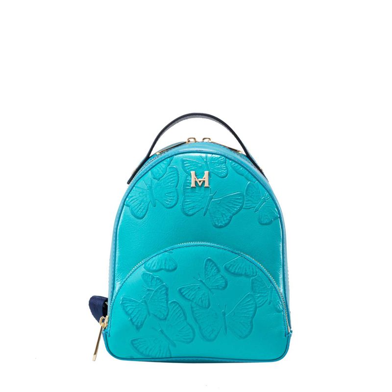 Morral mini aqua Mariposas