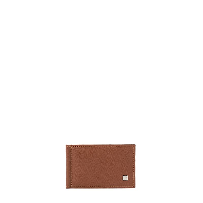 Billetera portabilletes slim caramelo negro Roble