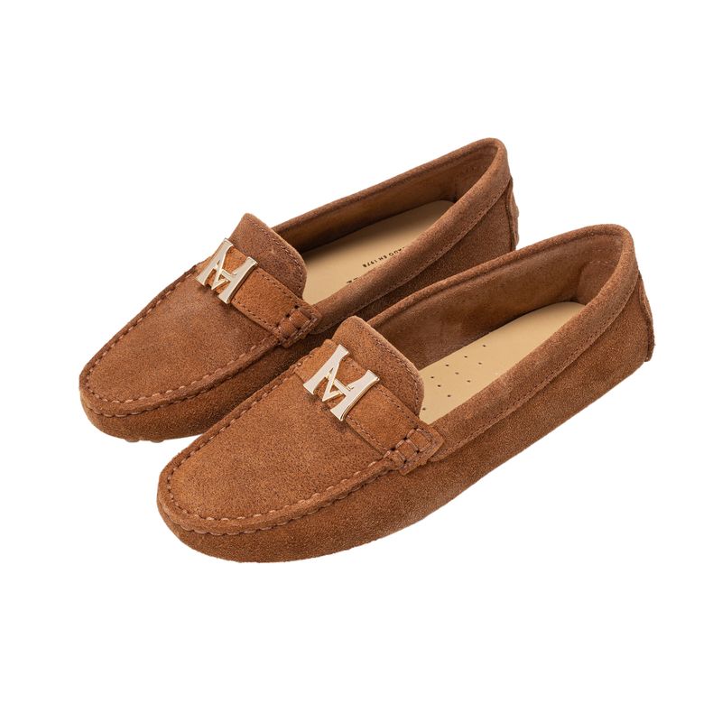 Mocasin driver andina coñac gamuza mh mocs