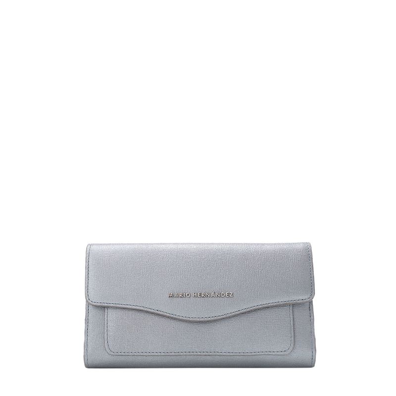 Billetera teresa plateado Alas Croma