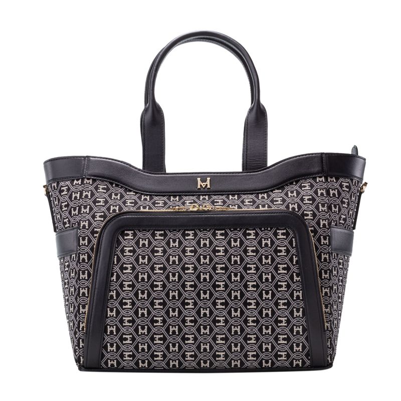 Shoulder pañalera helena noche palenque jacquard