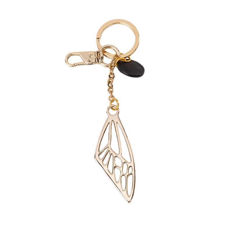 Accesorio charm ala mh negro oro Suspiros