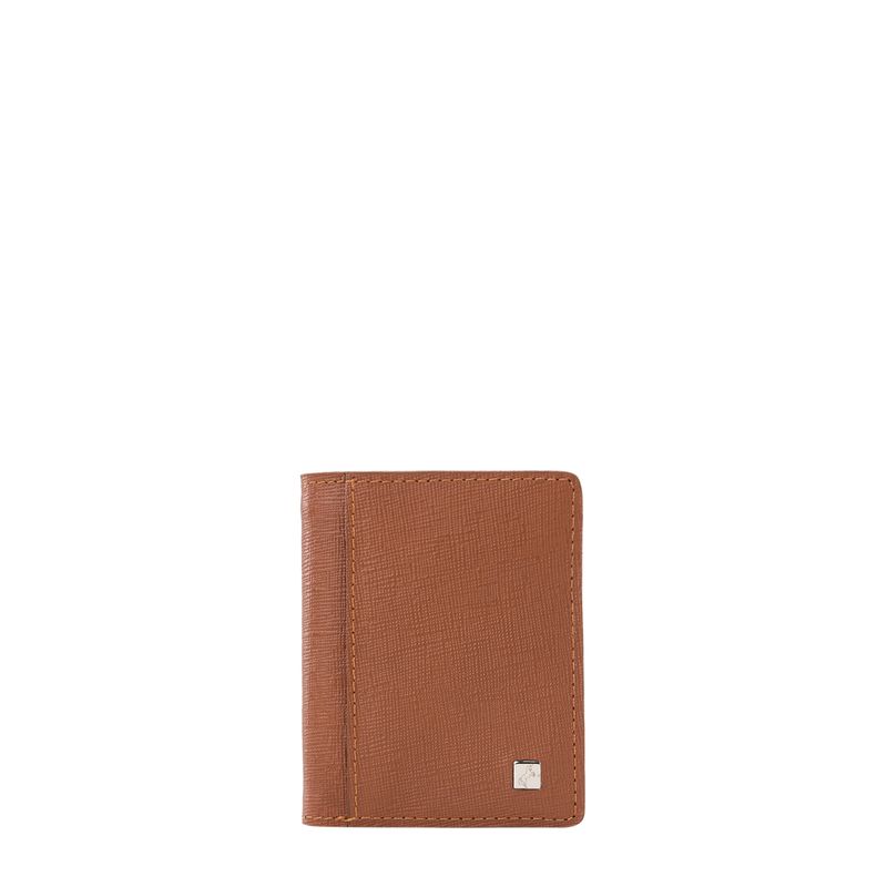 Billetera pequeña vertical caramelo negro Roble