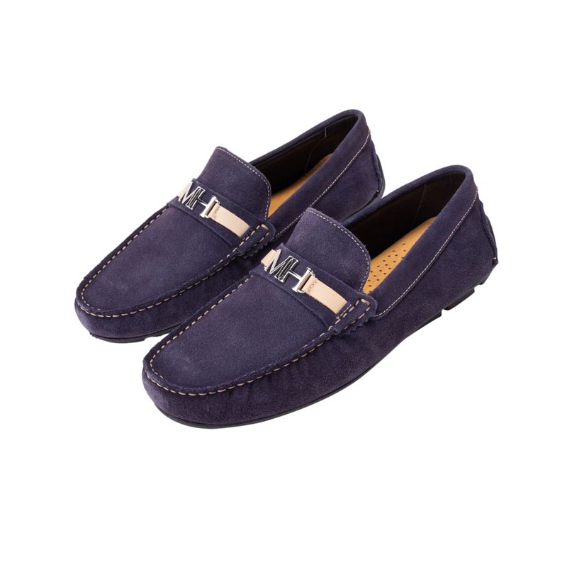 Mocasin cifuentes azul gamuza mh mocs