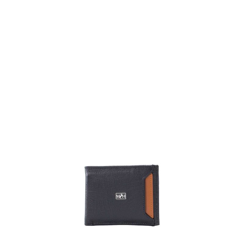 Billetera tarjetero extraible negro caramelo Millenium
