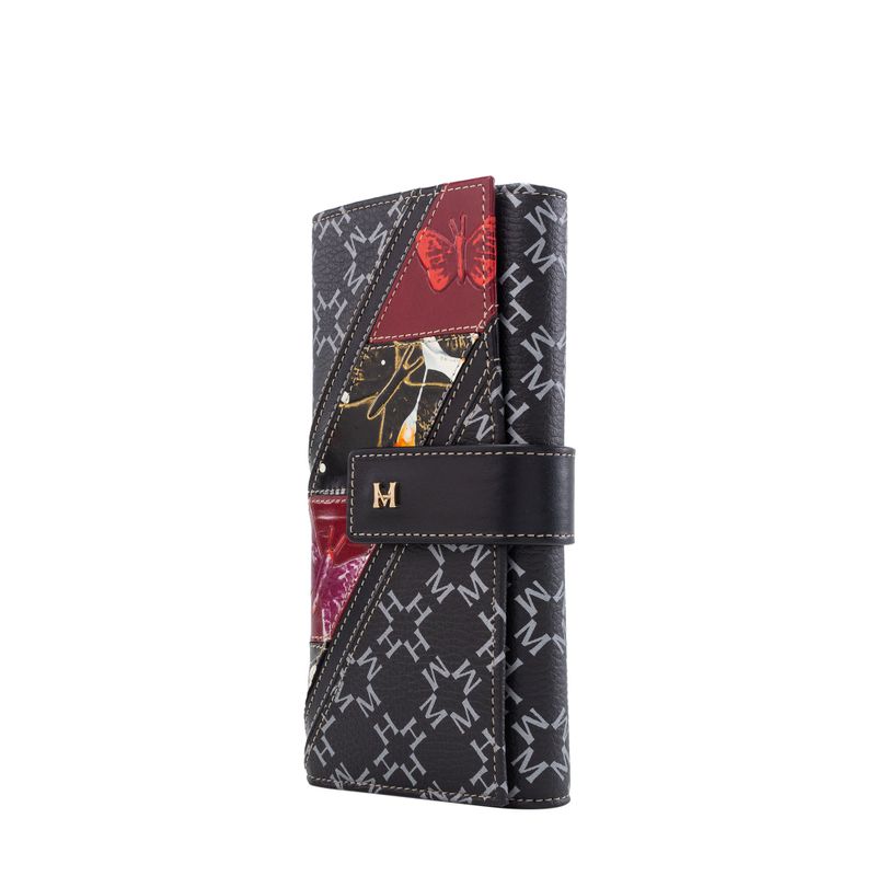 Billetera poly noche Primario Borboletras