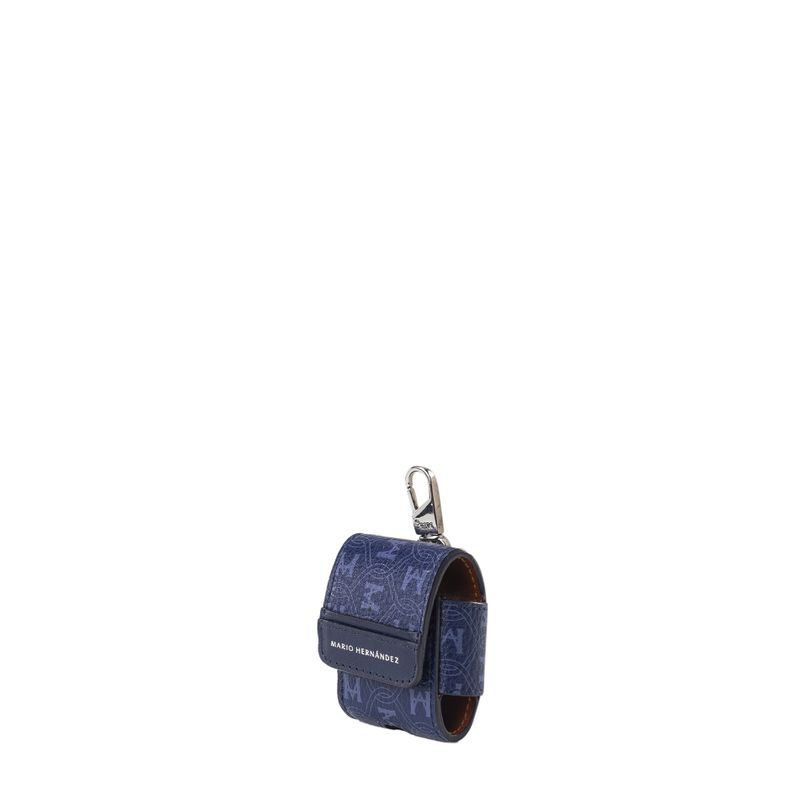 Estuche porta airpods azul palenque